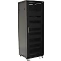 Sanus Component Series 36RU AV Rack - Audio Rack for Home Theater - Black -  - CFR2136B1 1 thumbnail image