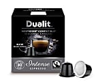 Dualit And Nespresso® Compatible Coffee NX Pods, Intense Espresso, Carton Of 60