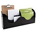 Innovative Storage Designs 6-Pocket File Organizer, Black 1 thumbnail image