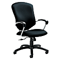 Global® Supra™ High-Back Fabric Tilter Chair, 42"H x 26"W x 27"D, Cobalt Blue/Tungsten