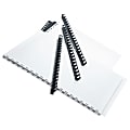 Office Depot® Brand 1/2" Binding Combs, 90-Sheet Capacity, Black, Pack Of 25 1 thumbnail image