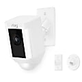 Ring Spotlight Wired 1080p Indoor/Outdoor Mounted Camera, 8SH5P7-WEN0 1 thumbnail image