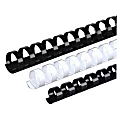 Office Depot® Brand 1/2" Binding Combs, 90-Sheet Capacity, White, Pack Of 100