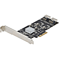 StarTech.com 8 Port SATA PCIe Card, PCI Express 6Gbps SATA Expansion Card with 4 Controllers, PCI-e x4 Gen 2 to SATA III Adapter Card - SATA III 6Gbps PCIe x4 Gen 2 card - PCIe SATA expansion card has 2x Mini-SAS ports