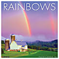 Willow Creek Press Scenic Monthly Wall Calendar, 12" x 12", FSC® Certified, Rainbows, January to December 2021, 13090