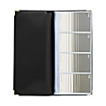 Rolodex® Faux Leather Business Card Book, 96-Card Capacity