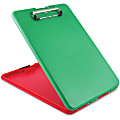 US-Works Saunders Show2Know Safety Organizer - Storage for Stationary - 9" x 11 3/4" - Polypropylene - Red, Green - 1 Each 1 thumbnail image