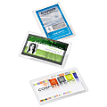 Office Depot® Brand Laminating Pouches, ID Badge, 5 Mil, 2.5" x 3.75", Pack Of 25 1 thumbnail image