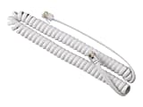 Cisco Spare Handset Cord for Cisco IP Phone 8800, DX600 Series, White - Phone Cable for Phone - White 1 thumbnail image