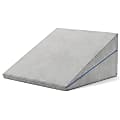 AllSett Health® Adjustable 3-in-1 Memory Foam Bed Wedge Pillow With Machine-Washable Cover, 24-13/16”H x 24-13/16”W x 11-13/16”D, Gray 1 thumbnail image