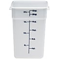 Cambro CamSquare Food Storage Container, 22 Qt, Clear 1 thumbnail image