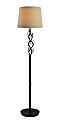 Kenroy Home Twigs Outdoor Floor Lamp, 59-1/8"H, Cream Shade/Bronze Base 1 thumbnail image