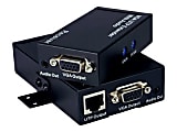 QVS VGA/WUXGA with Audio Single CAT5e/6 Extender Kit - Video/audio extender - up to 492 ft 1 thumbnail image