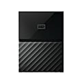 WD My Passport™ Portable External Hard Drive, 2TB, USB 2.0/3.0, WDBYFT0020BBK-WESN, Black