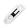 SanDisk® Cruzer Glide USB 2.0 Flash Drives, 64GB, White, SDCZ60-064G-A46WK 1 thumbnail image
