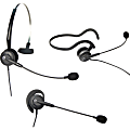 VXi Tria P Headset - Mono - Quick Disconnect - Wired - Over-the-ear, Behind-the-neck, Over-the-head - Monaural - Semi-open - Noise Cancelling Microphone