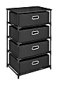 Ameriwood™ Home End Table Storage Unit, Extra Large Size, Black