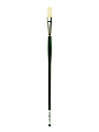 Grumbacher Gainsborough Oil And Acrylic Paint Brush, Size 8, Filbert Bristle, Hog Hair, Green 1 thumbnail image