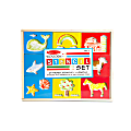 Melissa & Doug Wooden Stencil Box, Kindergarten To Grade 2 1 thumbnail image