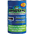 Duck Painter's Tape - 20 yd Length x 1.40" Width - Blue - 6 / Pack 1 thumbnail image