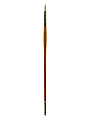 Grumbacher Bristlette Paint Brush, Size 5, Round Bristle, Synthetic, Brown