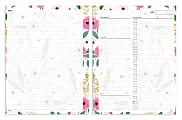 TUL® Discbound Undated Daily Refill Pages, Letter Size, 50 Sheets, Floral 1 thumbnail image
