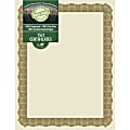Geographics Tree Free Certificate - 8.5" Width - Multicolor with Gold Border - Sugarcane - 15 / Pack 1 thumbnail image