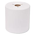 Tork® Premium Hand Towel Roll, Notched, 1-Ply, 8" x 600 ft, White, 720 Sheets/Roll, 6 Rolls/Carton