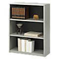 Safco® Value Mate® Steel Modular Shelving Bookcase, 3 Shelves, 40"H x 31-3/4"W x 13-1/2"D, Gray 1 thumbnail image