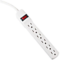 Innovera 6-Outlets Power Strip - 6 - 6 ft Cord - 15 A Current - Ivory 1 thumbnail image