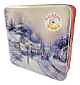 Original Gourmet Thomas Kinkade Musical Light-Up Sugar Cookie Tin 1 thumbnail image