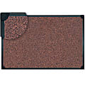 MasterVision® Techcork Rubber Bulletin Board, 24" x 36", Aluminum Frame With Black Finish