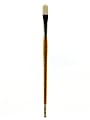 Grumbacher Bristlette Paint Brush, Size 10, Filbert Bristle, Synthetic, Brown 1 thumbnail image