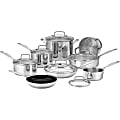 Cuisinart™ Chef’s Classic 14-Piece Non-Stick Cookware Set, Silver 1 thumbnail image