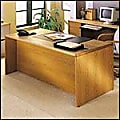 HON® 10700 Series™ Laminate Double-Pedestal Desk, 60" x 30", Henna Cherry