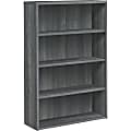 HON® 10500 58"H 4-Shelf Bookcase, Sterling Ash 1 thumbnail image
