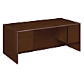 HON® 10700 Series™ Laminate Double-Pedestal Desk, 72" x 36", Henna Cherry