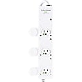 CyberPower MPV615S Professional 6 - Outlet Surge with 1560 J - Clamping Voltage 600V, 15 ft, NEMA 5-15P-HG, EMI/RFI Filtration, White, Lifetime Warranty