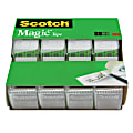 Scotch® Magic™ Tape In Dispensers, 3/4" x 850", Pack Of 4 Rolls
