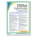 ComplyRight™ HIPAA Employee Information Poster, English, 17" x 24"