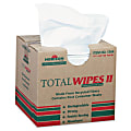 SKILCRAFT® Total Wipes II Machinery Wiping Towels, 10" x 16-1/2", Carton Of 400 Towels (AbilityOne 7920013701364)