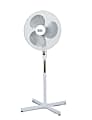 Black+Decker Pedestal Fan, 52”H x 27-5/8”W x 27-5/8”D, White 1 thumbnail image