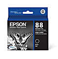 Epson® 88 DuraBrite® Ultra Black Ink Cartridge, T088120-S