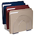 Innovative Storage Designs Desk Sorters, 6 Compartments, 10 1/2"H x 9 1/2"W x 7 1/2"D, Clear 1 thumbnail image