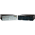 Cisco 3945 Integrated Services Router - 2 x SFP (mini-GBIC), 4 x PVDM, 5 x Services Module, 4 x HWIC, 2 x CompactFlash (CF) Card - 3 x 10/100/1000Base-T WAN 1 thumbnail image
