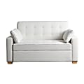 Lifestyle Solutions Serta Andrew Convertible Sofa, Full Size, Oyster/Natural