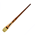 Princeton Refine Series 5400 Natural Bristle Paint Brush, Size 16, Flat Bristle, Natural, Brown 1 thumbnail image