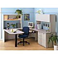 HON® 38000 Bridge For Desks/Credenzas, 29 1/2"H x 48"W x 24"D, Light Gray