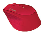 Logitech® M320 Wireless Mouse, Red
