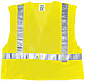 MCR Safety Luminator Class II Tear Away Safety Vests, 3XL, Fluorescent Lime 1 thumbnail image